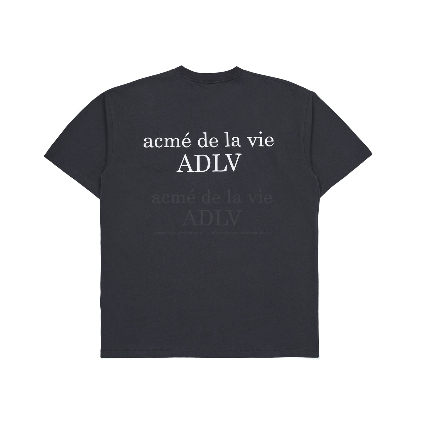 🇰🇷 Korean韩国代购 🇰🇷 | Unisex acmé de la vie ADLV BASIC LOGO GREY