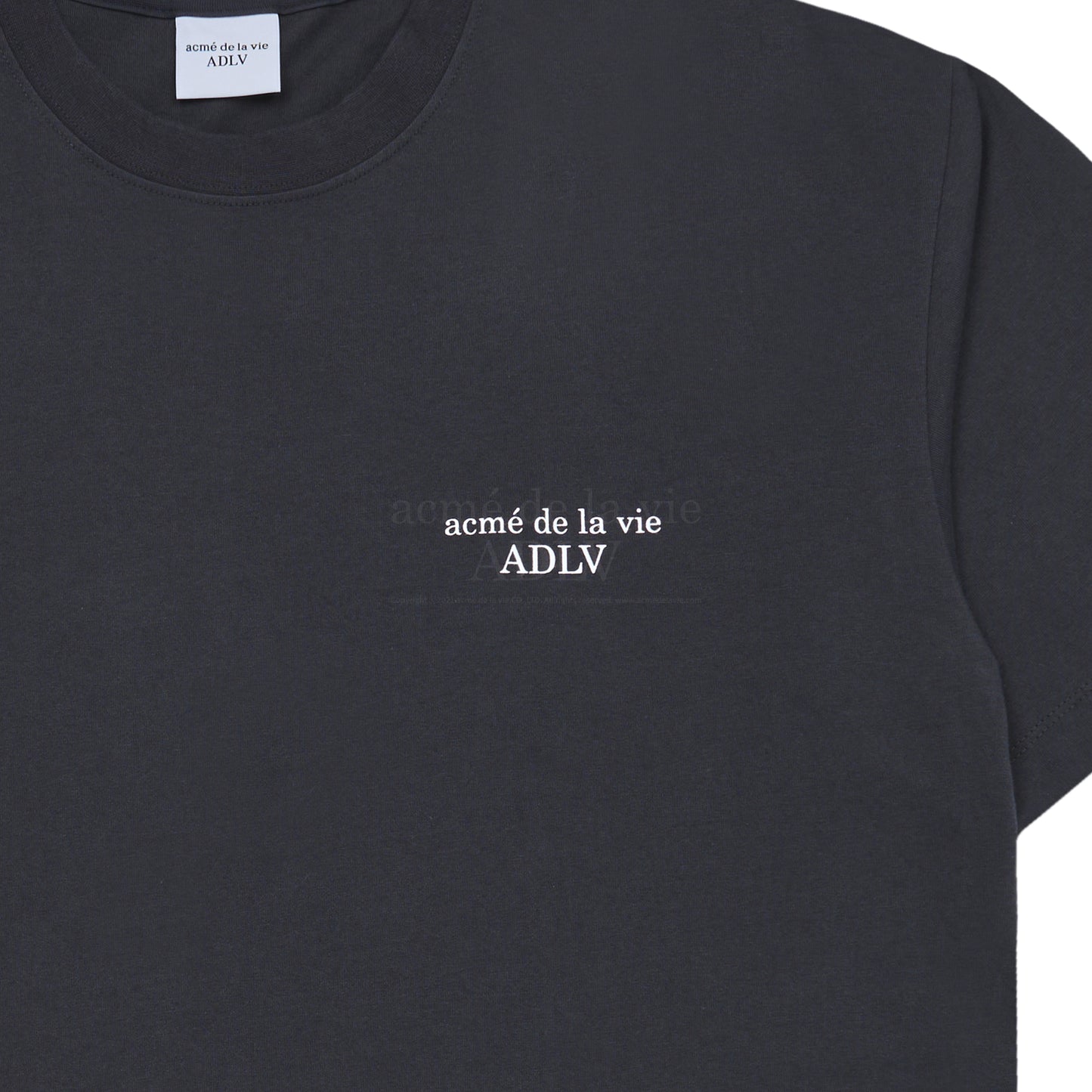 🇰🇷 Korean韩国代购 🇰🇷 | Unisex acmé de la vie ADLV BASIC LOGO GREY