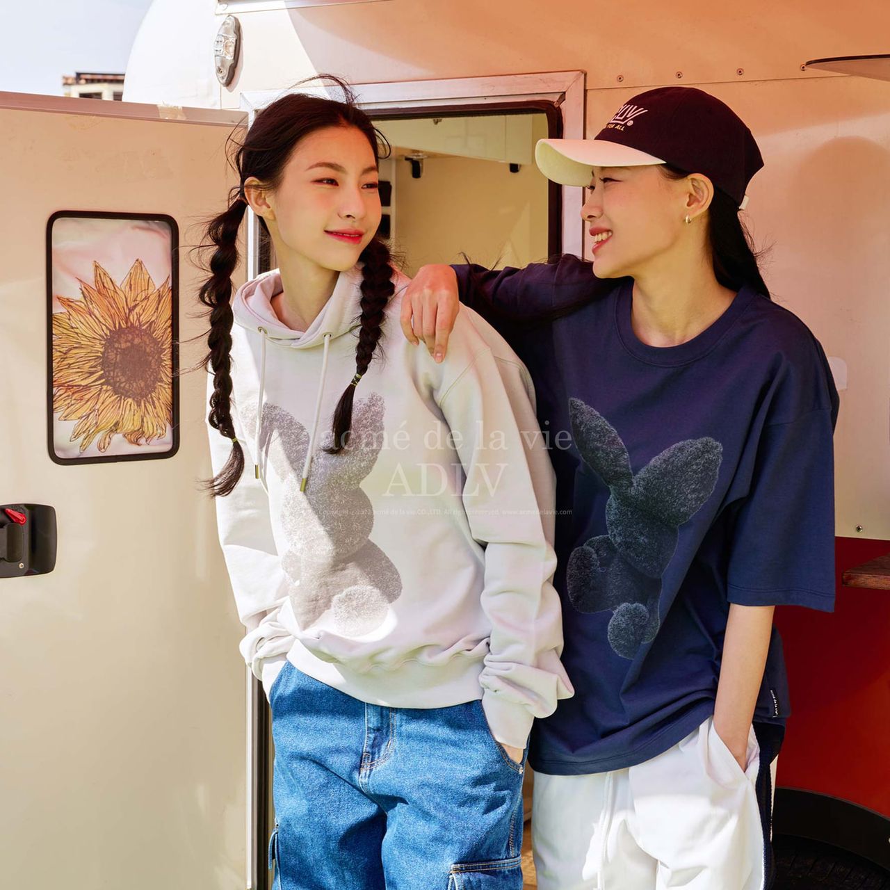 🇰🇷 Korean韩国代购 🇰🇷 | Unisex acmé de la vie ADLV RABBIT BLUE