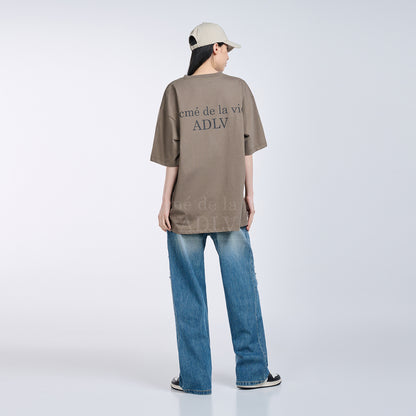 🇰🇷 Korean韩国代购 🇰🇷 | Unisex acmé de la vie ADLV BASIC LOGO GREY