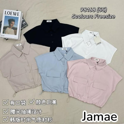 【S9014】🎀🎀韩版气质衬衫上衣🎀🎀